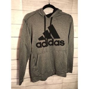 Adidas Grey The Go-To Hoodie Men’s Size Large